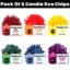 Pack of 6 Candle Dye Chips - 20g