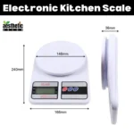 Electronic Kitchen Scale Dimension