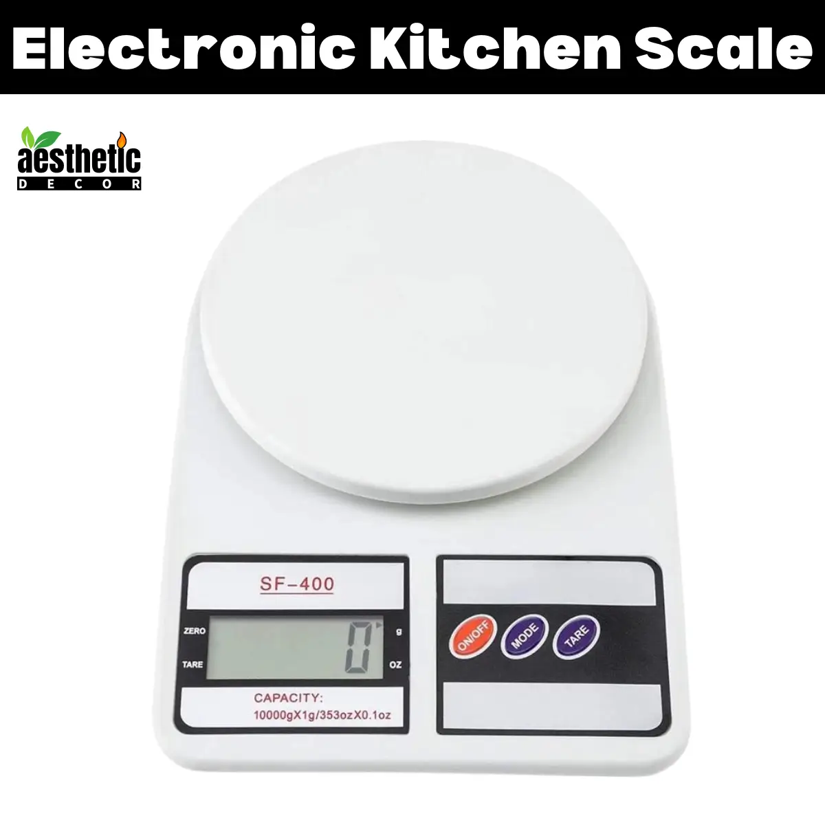 Electronic Kitchen Scale - Digital Kitchen Scale - Candle Making Scale