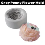 Large Grey Peony Flower Mold