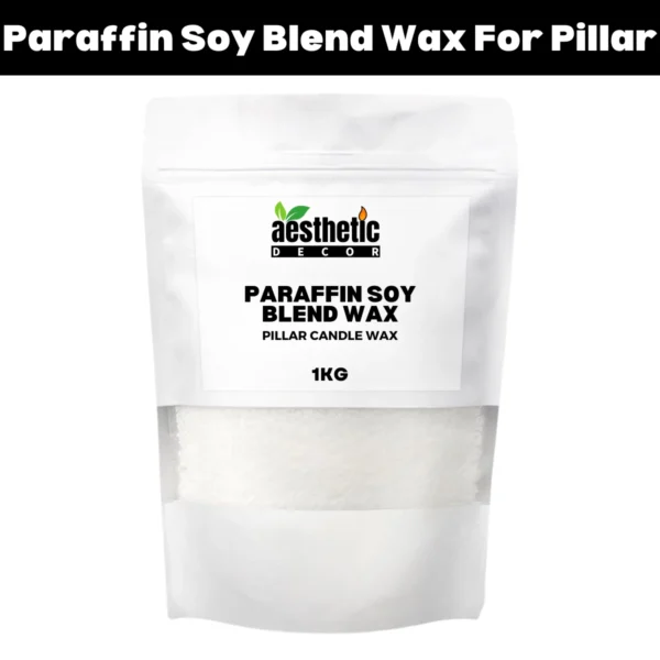 Paraffin Soy Blend Wax For Pillar - 1KG