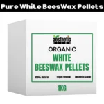 Pure White Beeswax Pellets - 1KG
