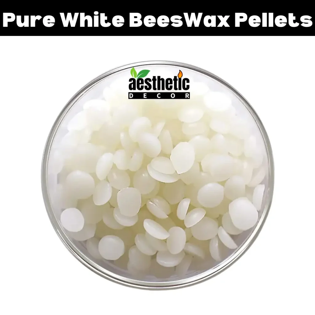 Pure White Beeswax Pellets Germany