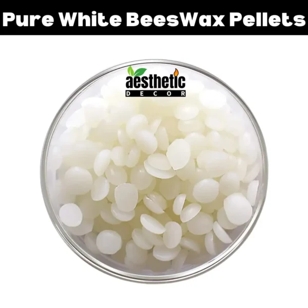 Pure White Beeswax Pellets Germany