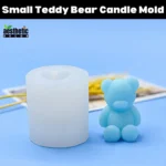 Small Teddy Bear Candle Mold