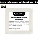 Glycerin Transparent Soap Base Melt and Pour - 1Kg