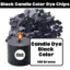 Black Candle Color Dye Chips - 100g