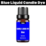 Blue liquid candle dye