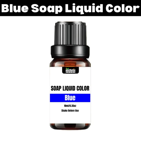 Blue Liquid Soap Color