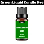 Green liquid candle dye