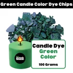 Green Candle Color Dye Chips