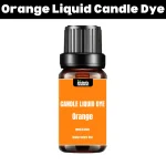 Orange liquid candle dye
