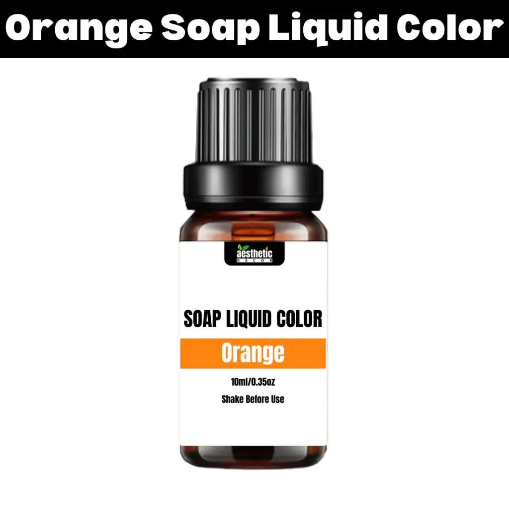 Orange Liquid Soap Color - 10ml