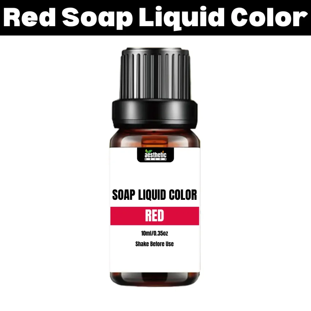 Red Liquid Soap Color - 10ml
