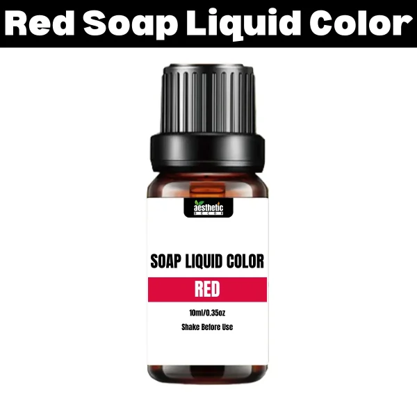 Red Liquid Soap Color - 10ml