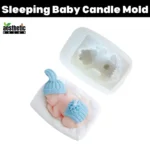 Sleeping Baby Candle Mold