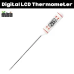 Digital LCD Thermometer White