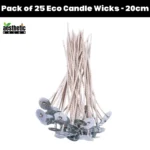 Pack of 25 Eco Candle Wicks - 20cm