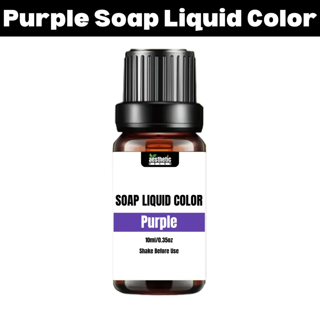 Purple Soap Liquid Color
