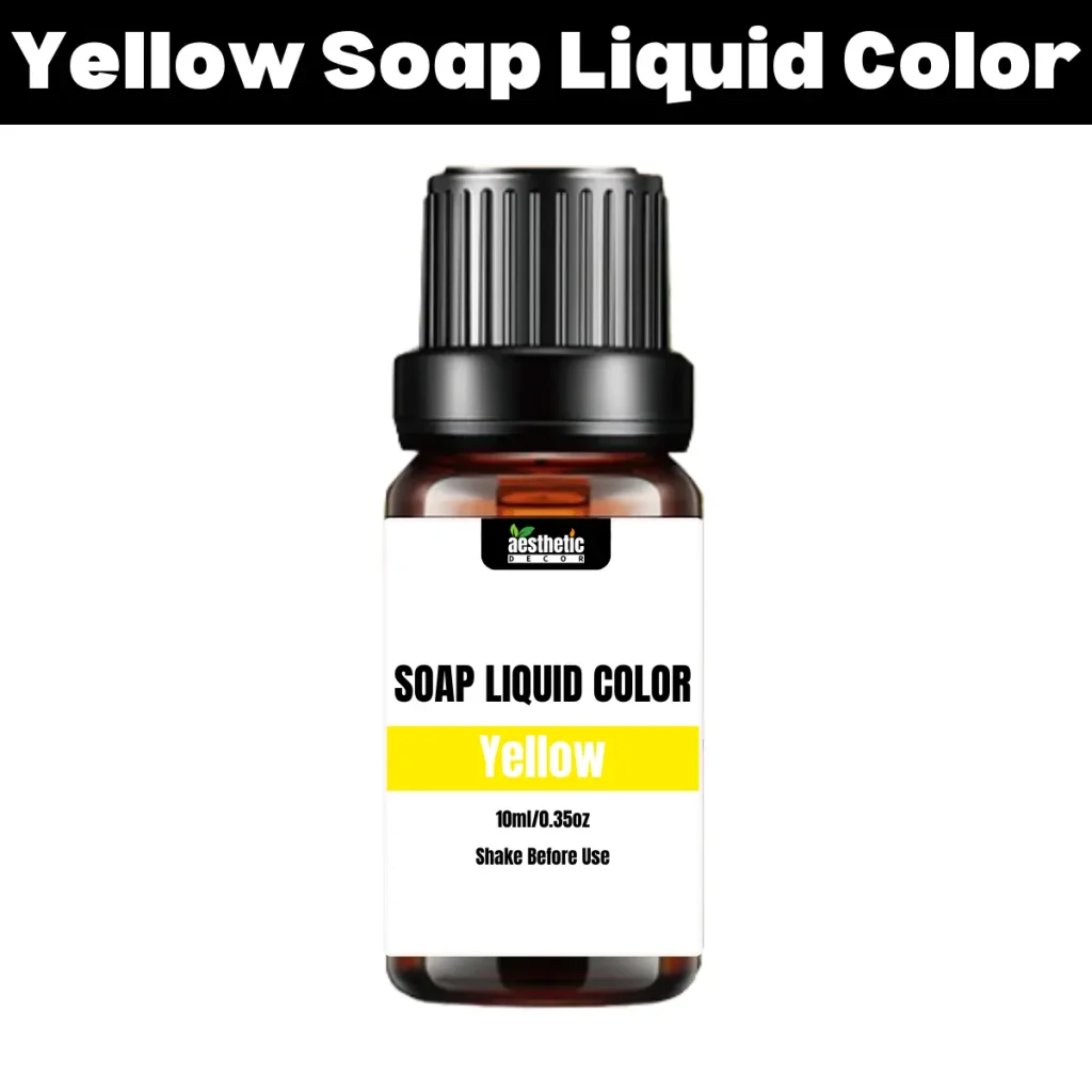 Yellow Liquid Soap Color - 10ml