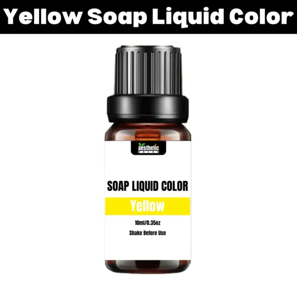 Yellow Soap Liquid Color