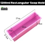 1200ml Rectangular Soap Mold