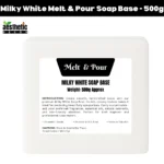 Milky White Melt & Pour Soap Base - 500g