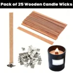 Pack of 25 Wooden Candle Wicks