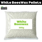 White Beeswax Pellets For Candle Making - 500g