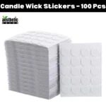 Candle Wick Stickers – 100Pcs