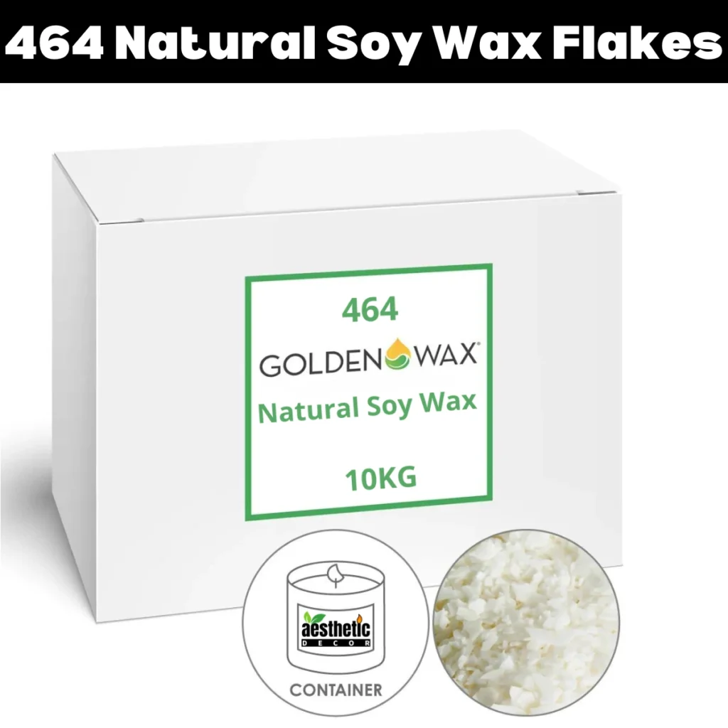 Soy Wax - 10kg - 464 Soy Wax Flakes - Soy Wax For Candle Making