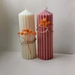 Striped Pillar Acrylic Candle Mold - Muhammad Usman - 5 Stars Review