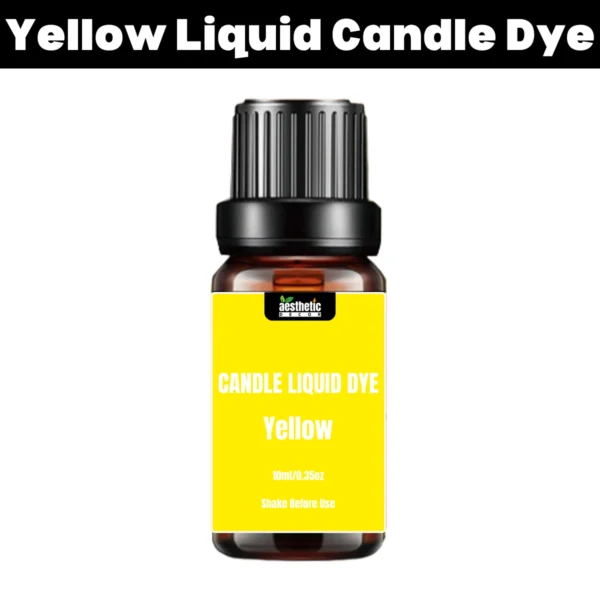 Yellow Liquid Candle Dye