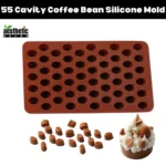 55 Cavity Coffee Bean Silicone Mold