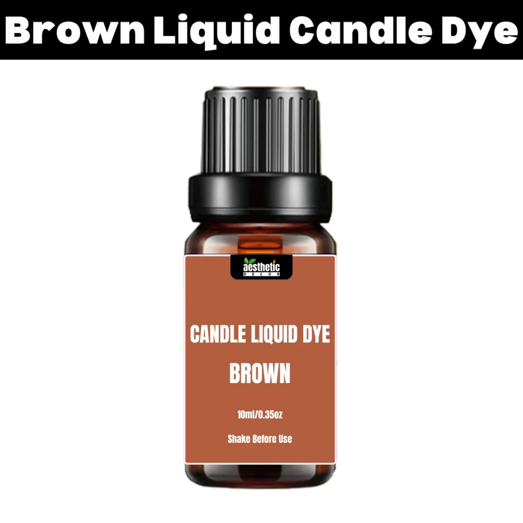 Brown Liquid Candle Dye - 10ml