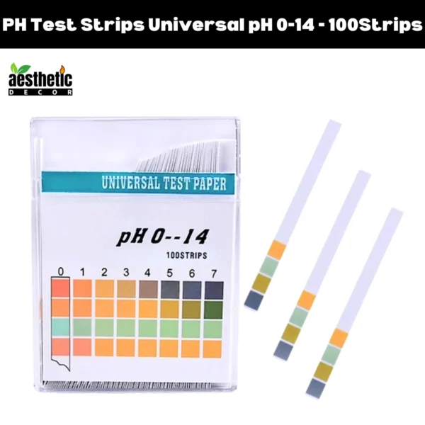 PH Test Strips Universal pH 0-14 - 100Strips