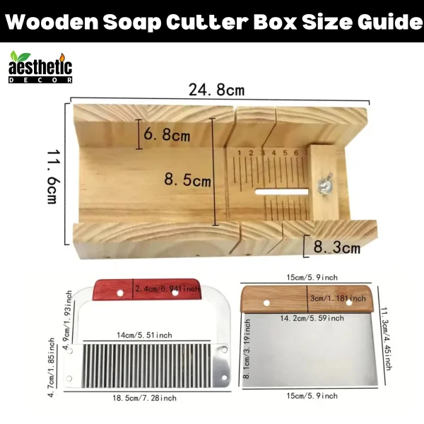 Wooden Soap Cutter Box Size Guide