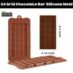 24 Grid Chocolate Bar Silicone Mold - Image 2