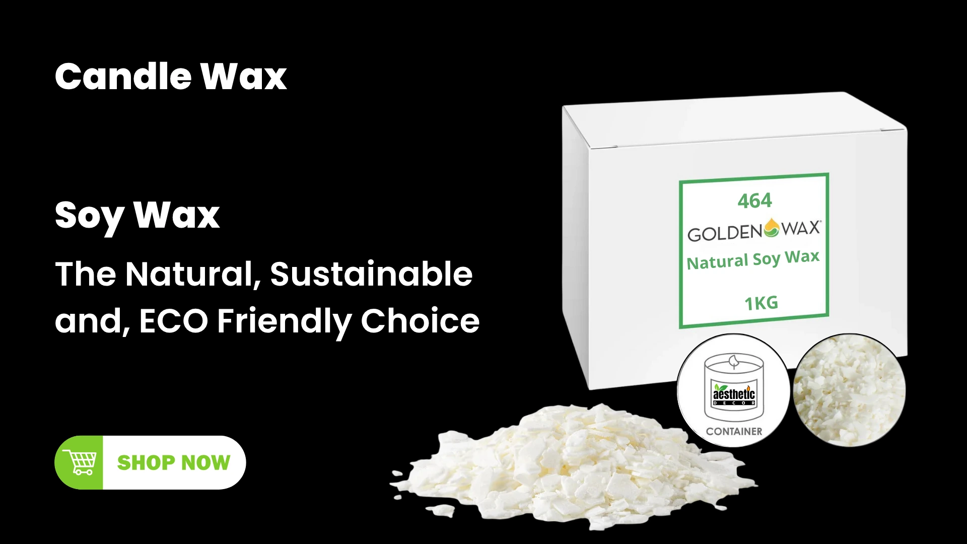 Golden Brand 464 Natural Soy Wax