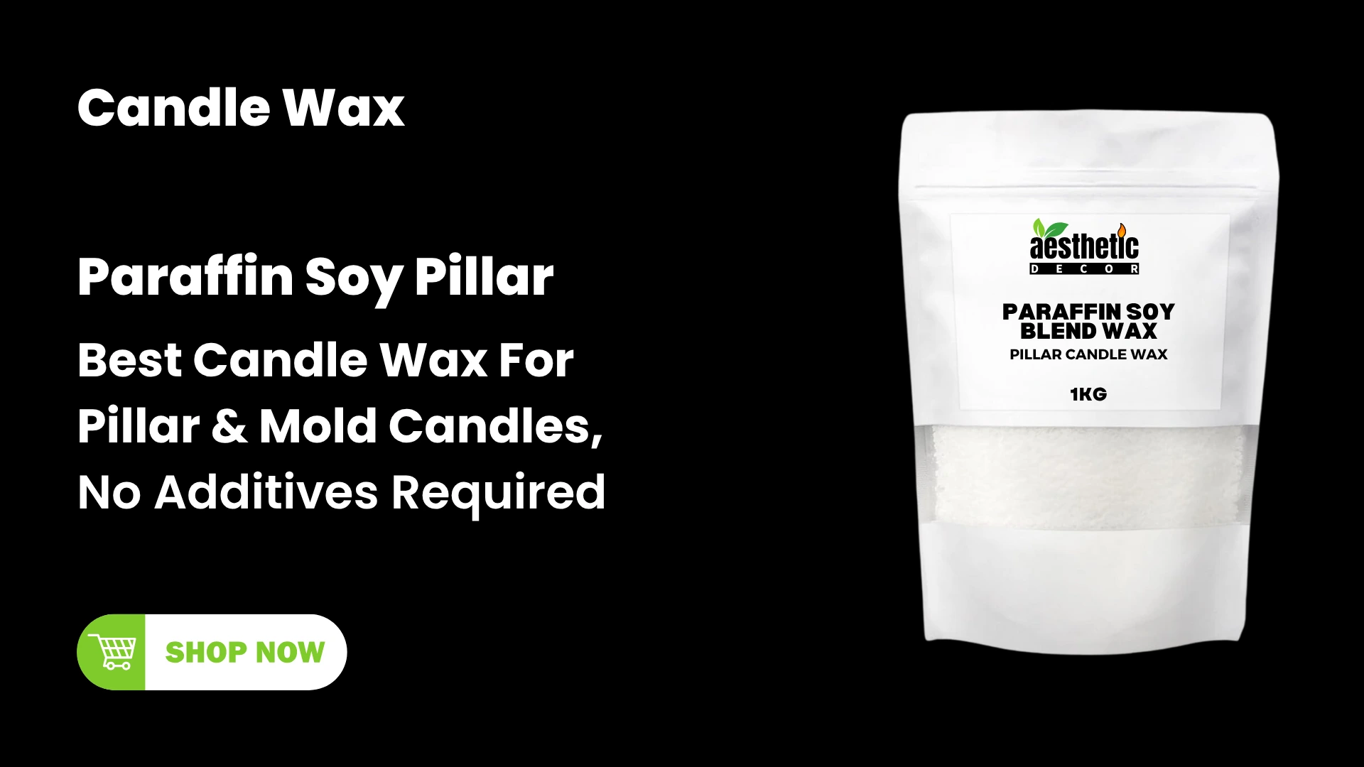 Paraffin Soy Pillar Blend Wax