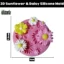 3D Sunflower & Daisy Silicone Mold