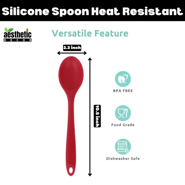 Silicone Spoon Heat Resistant