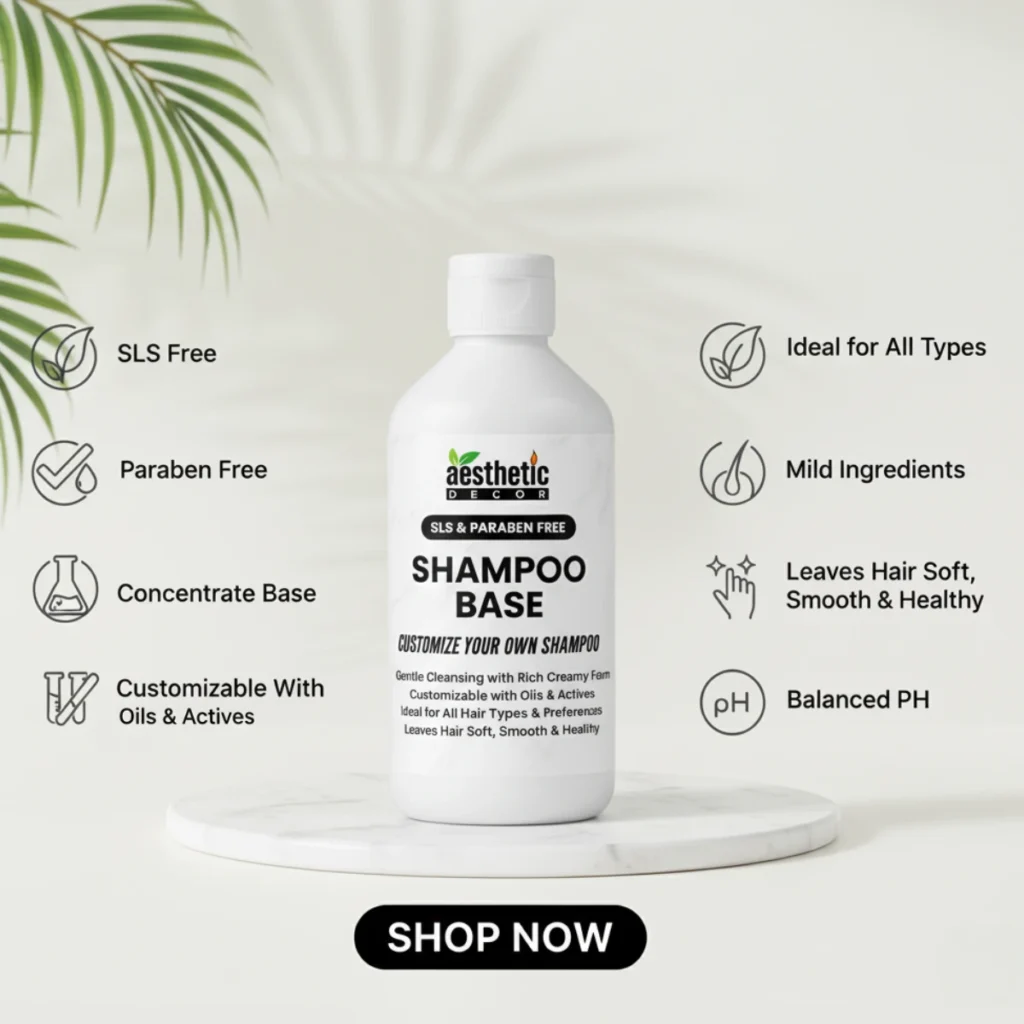 Shampoo Base - 1KG - SLS & Paraben Free - Key Features