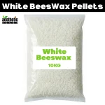 White Beeswax Pellets For Candle Making - 10KG