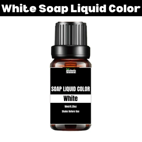 White Soap Liquid Color - 10ml
