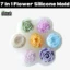7 In 1 Flower Silicone Mold