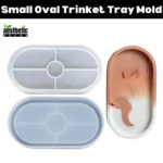 Small Oval Trinket Tray Silicone Mold