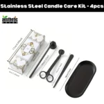 Stainless Steel Candle Care Kit - Candle Tool Set - 4pcs
