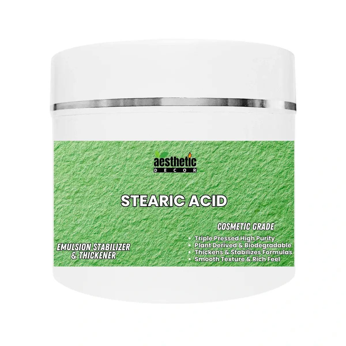 Stearic Acid (Triple Pressed) Powder - 80g Stearic Acid (Triple Pressed) Powder - 80g