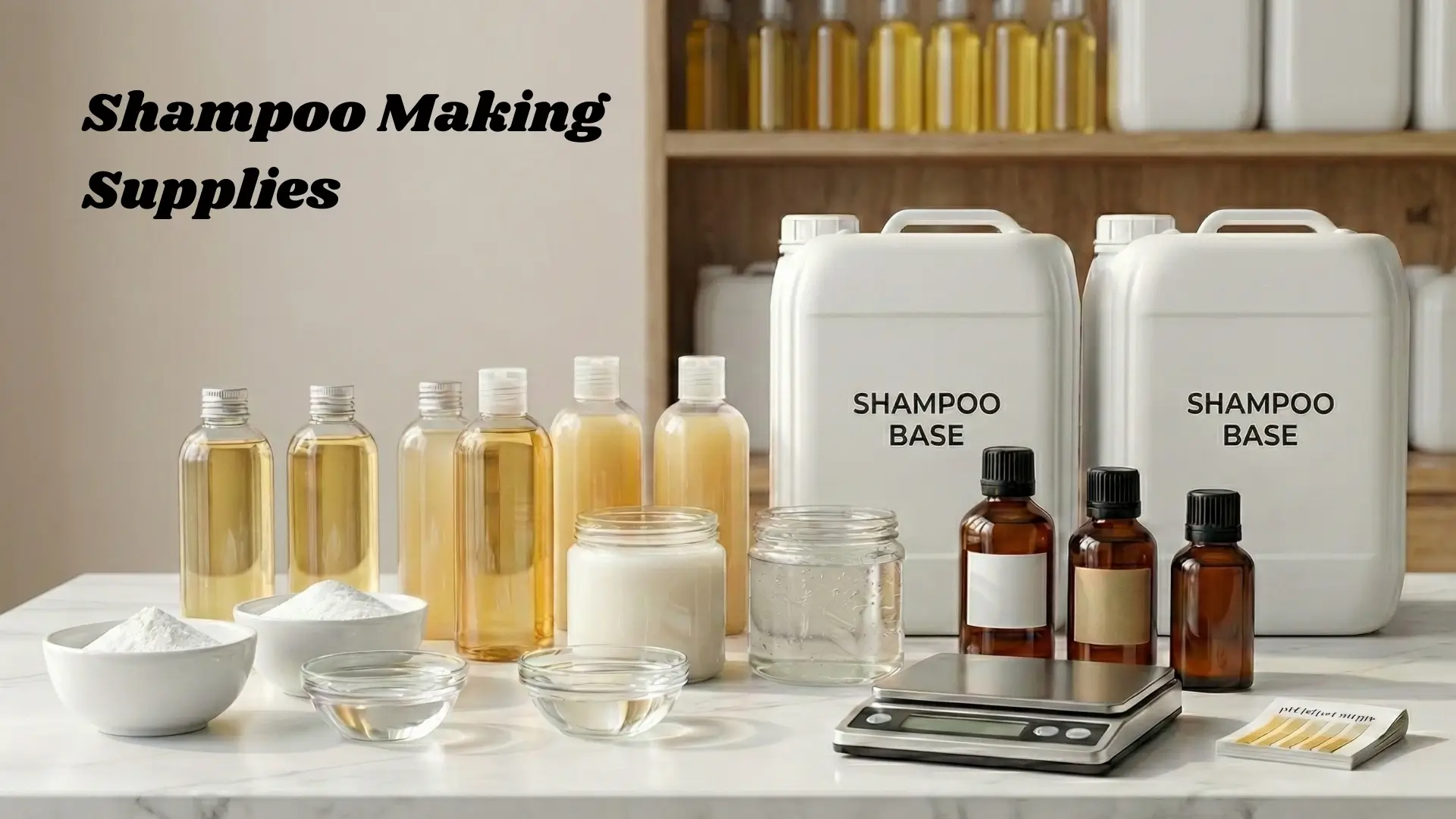 Shampoo Making Supplies